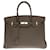 Novedad - Conjunto completo - Hermès Birkin 35 en cuero Epsom gris peltre, adornos de metal plateado paladio  ref.386753