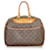 Louis Vuitton Brown Monogram Deauville Leather Cloth  ref.386923