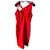 Versace Vestidos Vermelho Poliamida  ref.387260