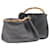 GUCCI Bamboo Shoulder Bag Leather 2Set Black Auth fm611  ref.387431