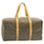 Louis Vuitton Monogram Sac Souple 45 Boston Bag M.41624 LV Auth als278 Braun Leinwand  ref.387455