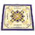 Hermès HERMES CARRE90 Scarf ""EPERON D'OR"" Silk Blue Auth br373  ref.387458