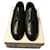 Chanel Schnürschuhe Schwarz Leder