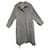 manteau vintage Burberry en Harris Tweed taille 40/42 Gris  ref.387498