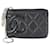 Chanel Llavero Cambon Ligne de cuero acolchado negro  ref.387504