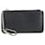 Louis Vuitton Llavero Pochette Cles de cuero negro Epi negro  ref.387505