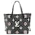 Louis Vuitton Black x Pink Monogram Wild at Heart Neverfull Tote bag Leather  ref.387513