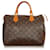 Louis Vuitton Brown Monogram Speedy 30 Leather Cloth  ref.387644