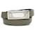 Hermès ISSASSIS TOUAREG SILVER T80 Silvery Grey Leather  ref.388025