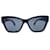 Lunettes de soleil œil-de-chat Chanel noires 2021 Acetate  ref.388053