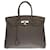 Splendida borsa a mano Hermès Birkin 35 in pelle Togo Etain, finiture in metallo argento palladio Grigio  ref.388366