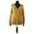 Autre Marque Knitwear Yellow Cashmere  ref.388371