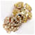 Anel de Chanel Dourado Metal  ref.388709