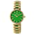 Autre Marque Empress - Apple green automatic watch in gold gold-plated steel White Golden  ref.389360