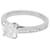inconnue Lonely ring accompanied 1.04 ct, WHITE GOLD. Platinum Diamond  ref.389662