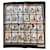 Hermès Gavroche  "'Alphabet des Métiers" en twill de soie roulotté à la main. Marron clair  ref.389808