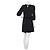 Filippa K Kleid Schwarz - Ansicht 2