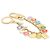 LOUIS VUITTON Porte Cles Chainne Pastilles Charm Multicolor M65380 Auth yk2431 Golden