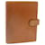 LOUIS VUITTON Nomad Agenda MM Day Planner Cover Beige R20473 LV Auth yk2474 Leather  ref.390139