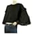 Mangas compridas largas MSGM pretas com. Suéter de malha de algodão em renda tamanho S Preto  ref.391436