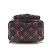 Borsa a tracolla Louis Vuitton Palm Springs Rare Mini Zaino Nero - vista 4