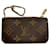 Zippy Louis Vuitton Key Pouch Brown Leather  ref.391585