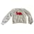 Ganni Knitwear White Red Cotton  ref.391590