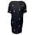 Stella Mc Cartney Stella Mccartney Grommet Midi Dress in Black SIlk  ref.391681
