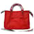 Bolsa 3D Longchamp em couro vermelho  ref.391844