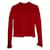 MONCLER MAGLIA IN LANA TRICOT Rosso  ref.391856
