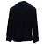 [Usato] Junko Shimada Velour Camicia/giacca con collo rotondo e maniche a otto quarti 9 Colore: Nero - vista 2