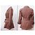 [Gebraucht] Junko Shimada Jacke-Design-Halbmantel 9 Braun - Ansicht 3