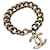Bracciale Chanel catena CC nuovo oro anticato D'oro Acciaio  ref.392037