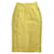 Kenzo Falda tubo de lana amarillo limón T.34-36 Poliamida  ref.392121