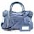 Balenciaga Satchel 115748 CLASSIC CITY MEDIUM IN BLUE LEATHER HAND BAG  ref.392410