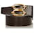 Constance Hermès Hermes Black Leather Belt Golden Metal Pony-style calfskin  ref.392503