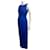 Lela Rose Saphire blue chiffon gown Polyester  ref.393461