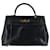 Hermès hermes kelly Black Leather  ref.393651