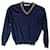 Brunello Cucinelli Sweaters Blue Silk Cashmere  ref.393945