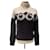 Chanel P70774 K10253 NE924 Black Beige Grey Cashmere Wool  ref.394132