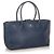 Borsa tote Chanel in pelle blu Executive Cerf Caviar - vista 2