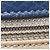 Borsa tote Chanel in pelle blu Executive Cerf Caviar - vista 9