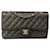 2.55 Chanel Classic lined flap Black Leather  ref.394759
