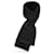 Louis Vuitton CLASSIC BLACK MONOGRAM SCARF Wool  ref.394919