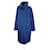 Ganni Manteaux, Vêtements d'extérieur Polyester Laine Bleu  ref.395606