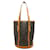 Louis Vuitton Bucket Marrone Tela  ref.395635