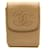 Chanel Beige CC Caviar Card Case Pouch Leather  ref.395710