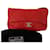 Chanel Handtaschen Rot Leder  ref.395774