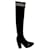 Tabitha Simmons Stivali al ginocchio alla moda. Nero Tela  ref.395787