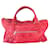 Balenciaga Jumbo hand holder Red Lambskin  ref.396051